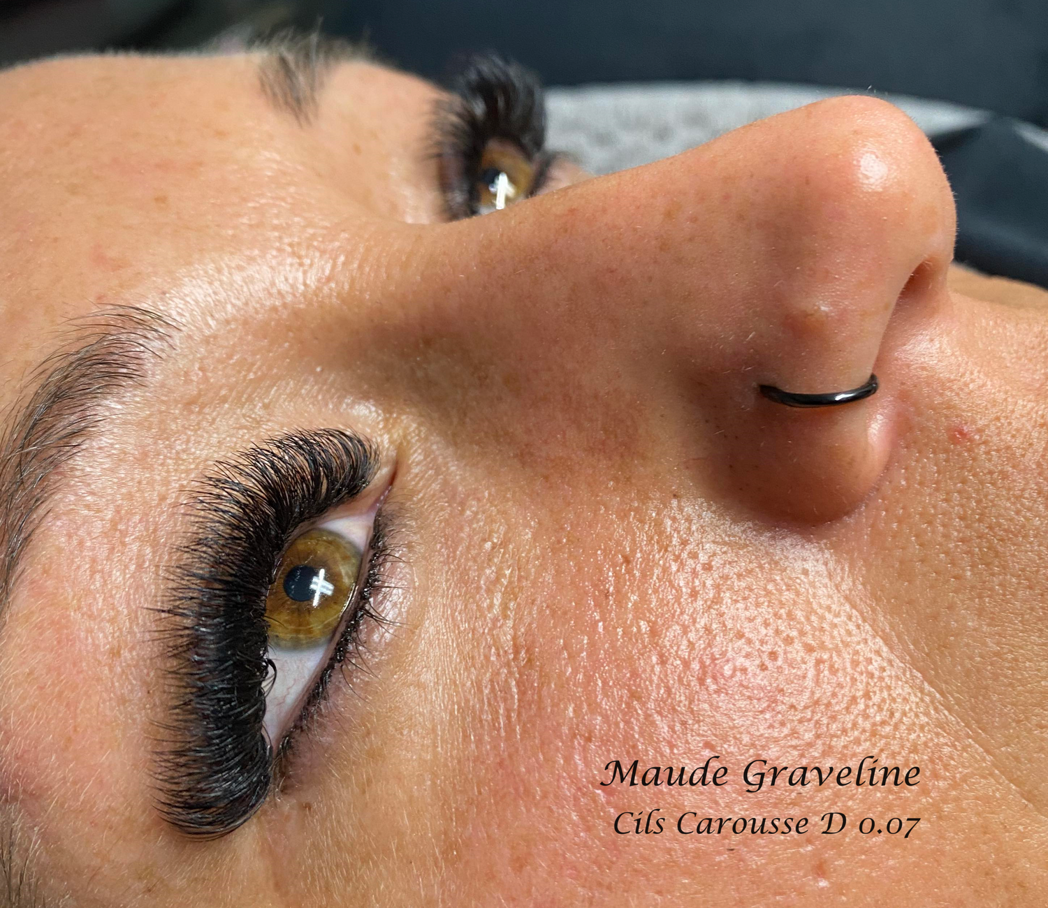 Carousse Eyelashes 0.07 Intense Black