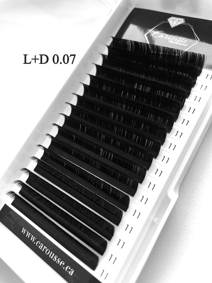 Carousse Eyelashes L+C 0.07