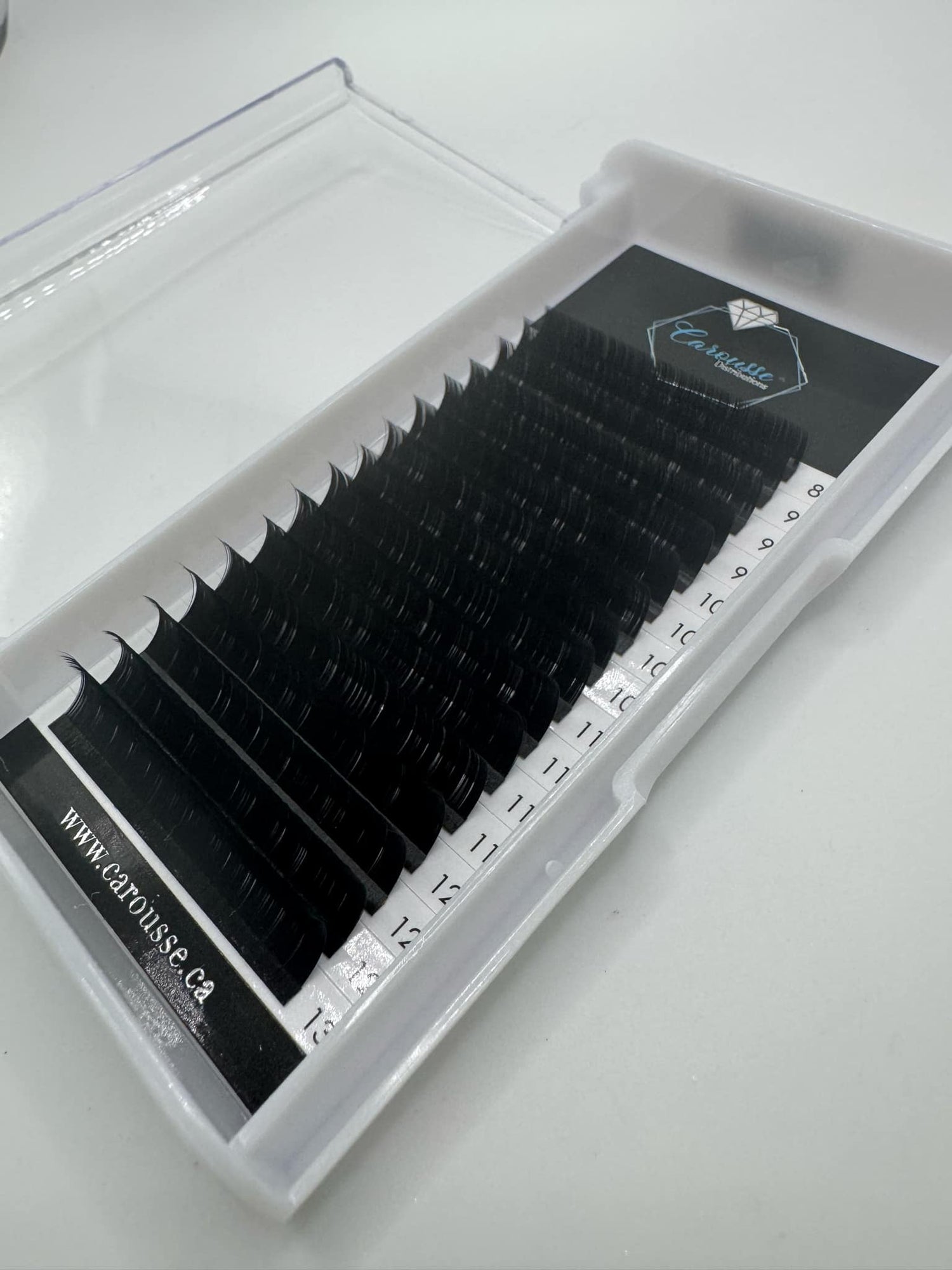 Carousse Eyelashes D 0.03 Mix