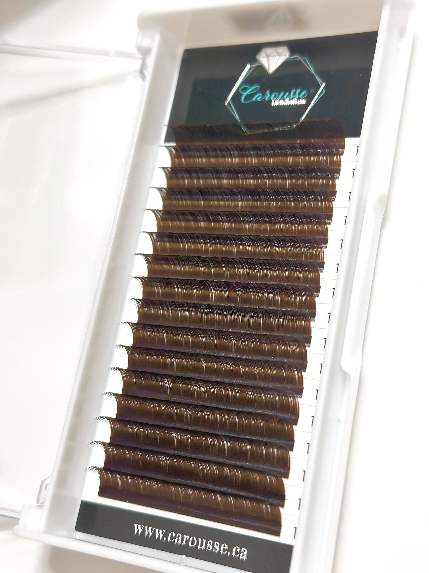Carousse Eyelashes 0.07 Coffee Brown