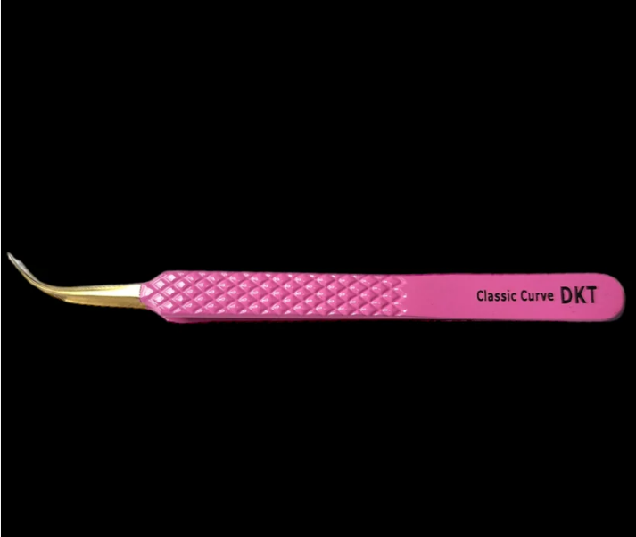 DKT Fiber Grip Pink Classic Curve Pliers