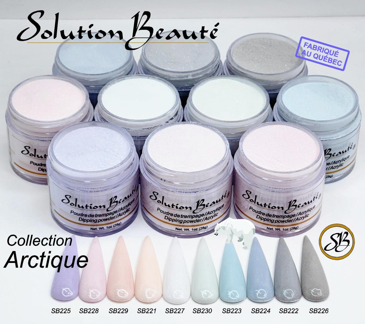 Beauty Solution Arctic Powder Collection (10 x 1oz)