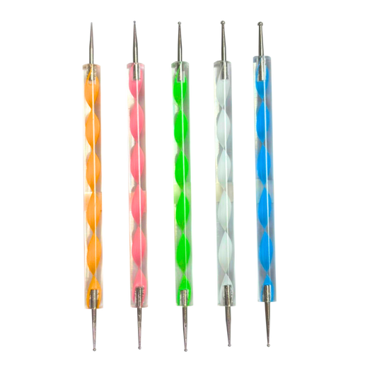 Outils Pointeurs Ens. de 5 (dotting tool) Colorés