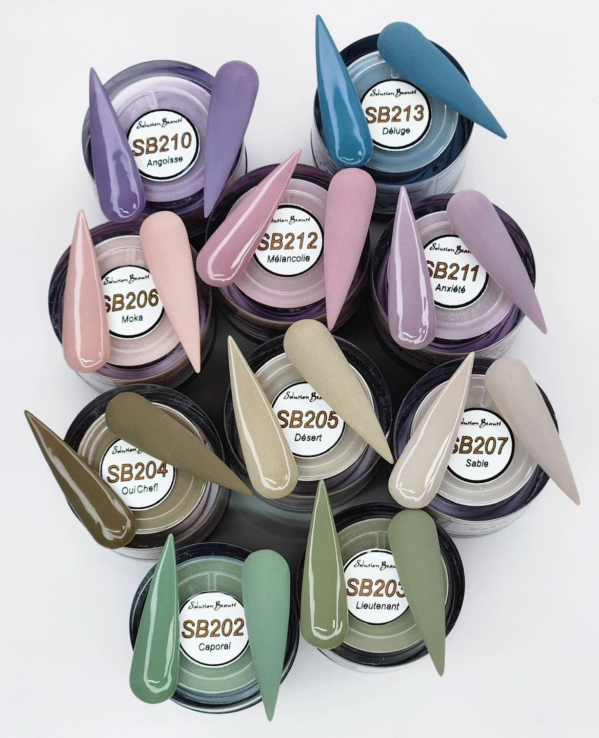 Beauty Solution Seasonal Depression Powder Collection (10 x 1oz) 