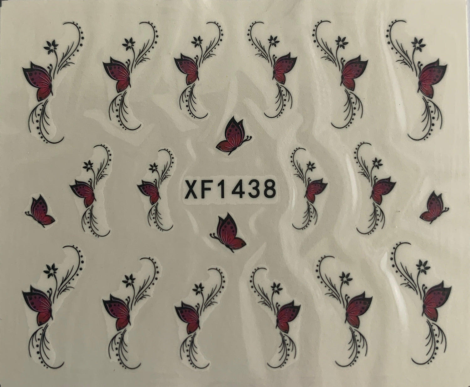 Water Decals Délicat Papillon