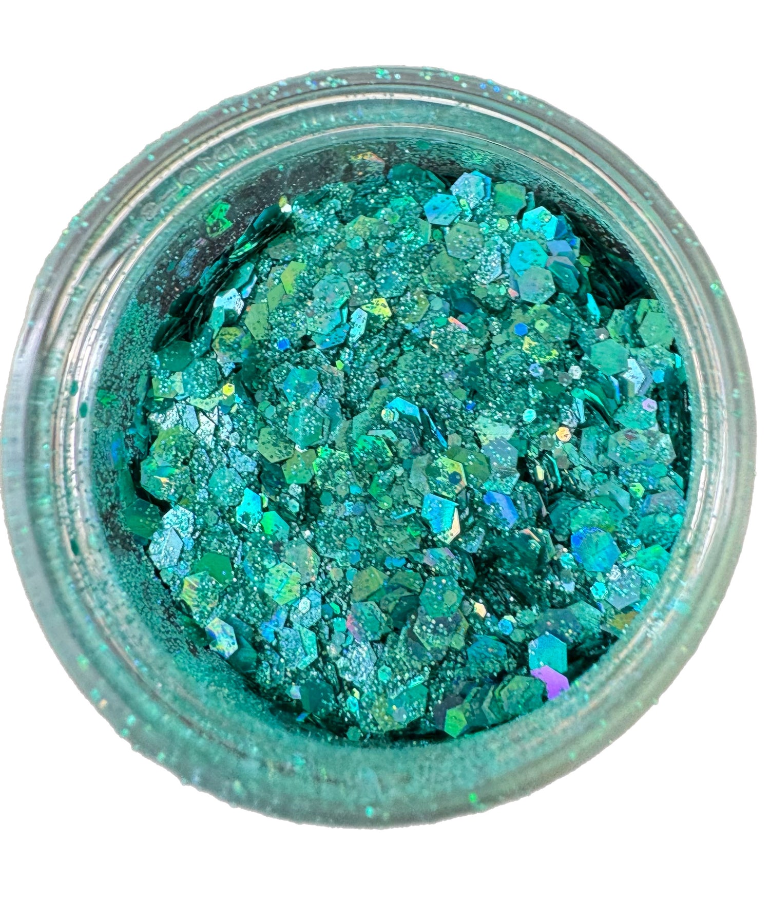 Carousse Paillettes Turquoises 0.5oz