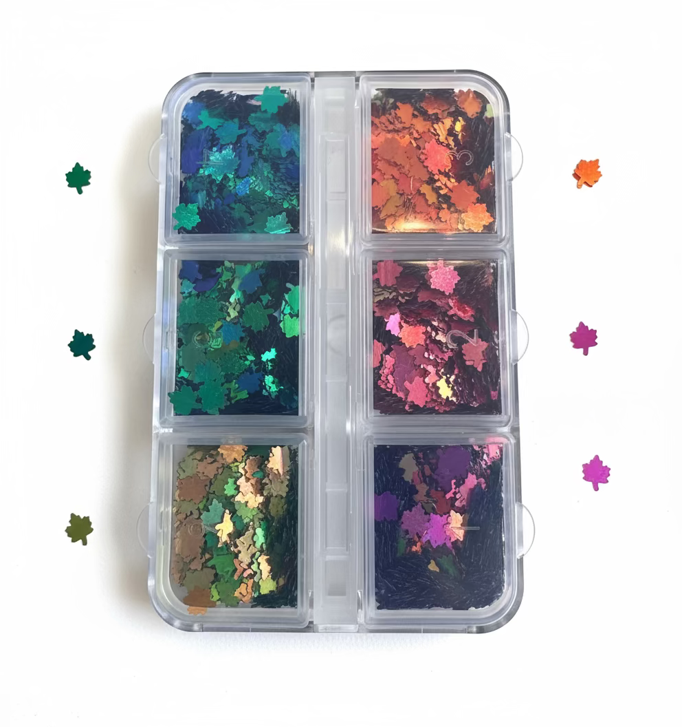 Solution Beauté Boite de 6 Décos - Feuilles d'Érable