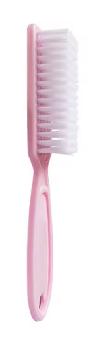 Brosse Nettoyante Pédicure Rose avec Manche
