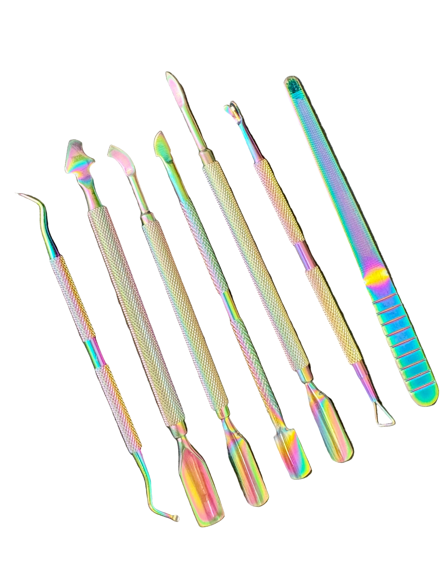Cuticle Tools Set of 7 Fancy