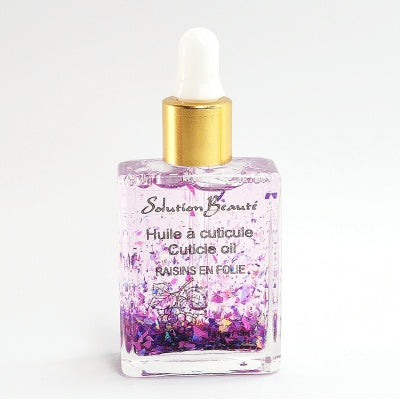 Solution Beauté Huile à Cuticule - Raisins en Folie 0.5oz