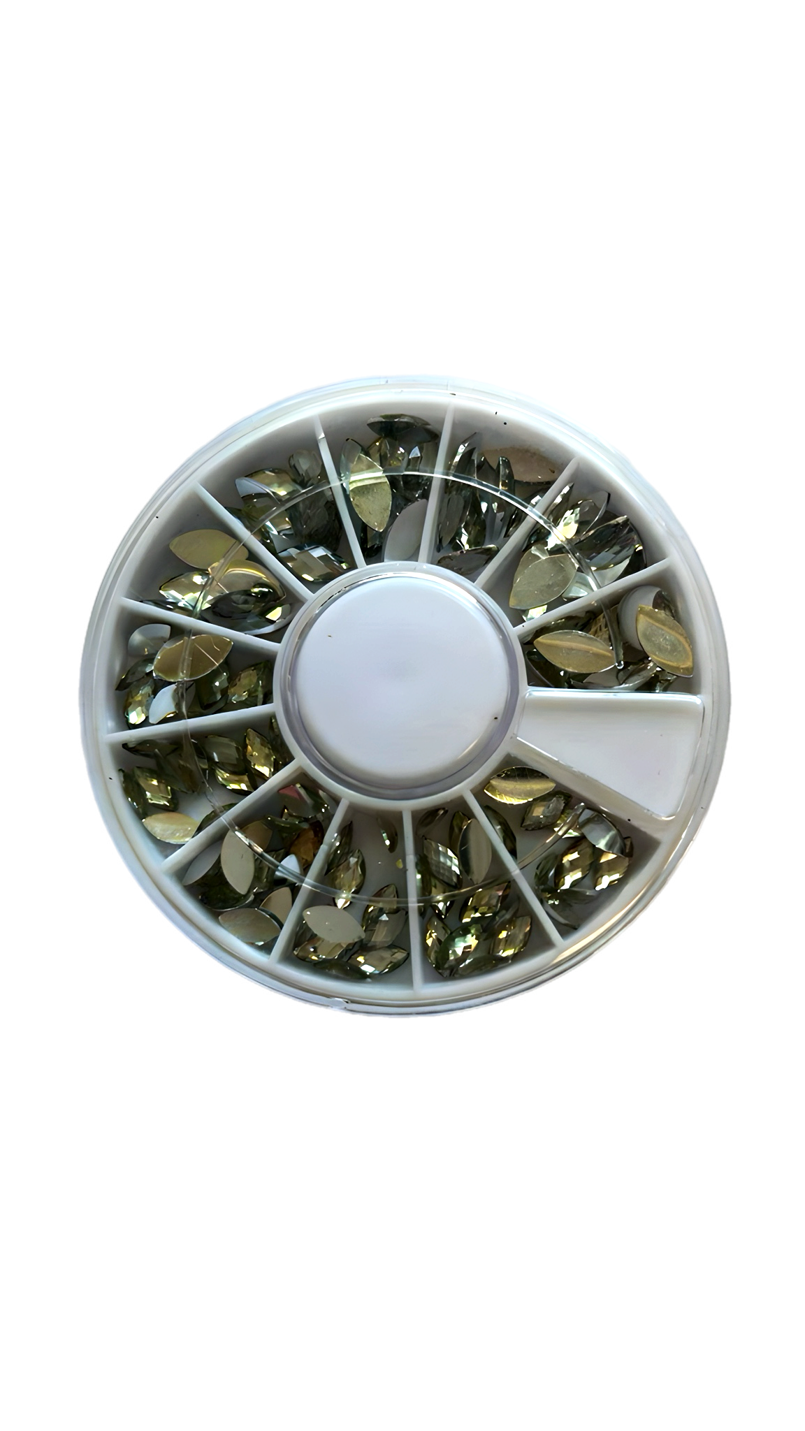 Silver Diamond Stone Wheel Decorations (765)