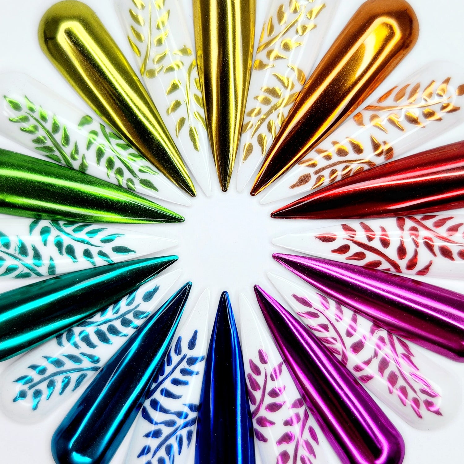 Solution Beauté Collection Pigments Chrome (10x)