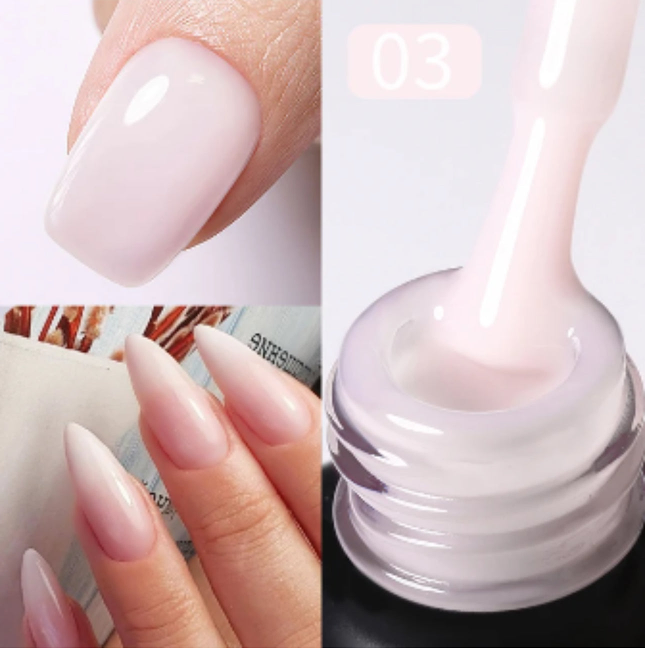 Born Pretty Rubber Base UV Gel 15ml 