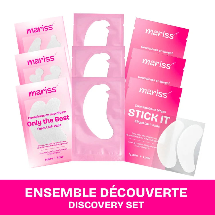 Mariss Trio découverte – Patches pour Extensions de Cils (9 paires)
