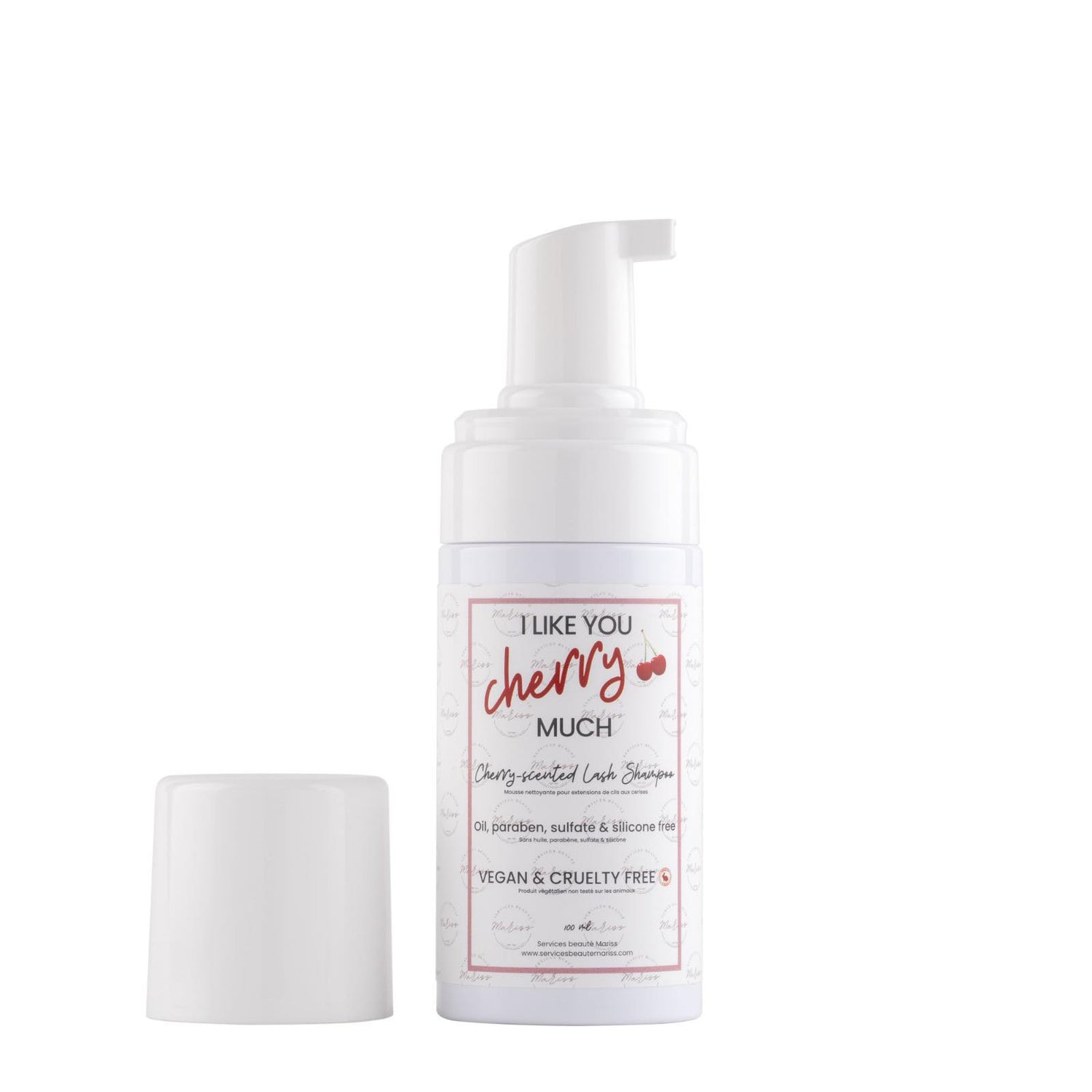 Mariss I Like You Cherry Much ♡ Eyelash and Face Shampoo 100ml