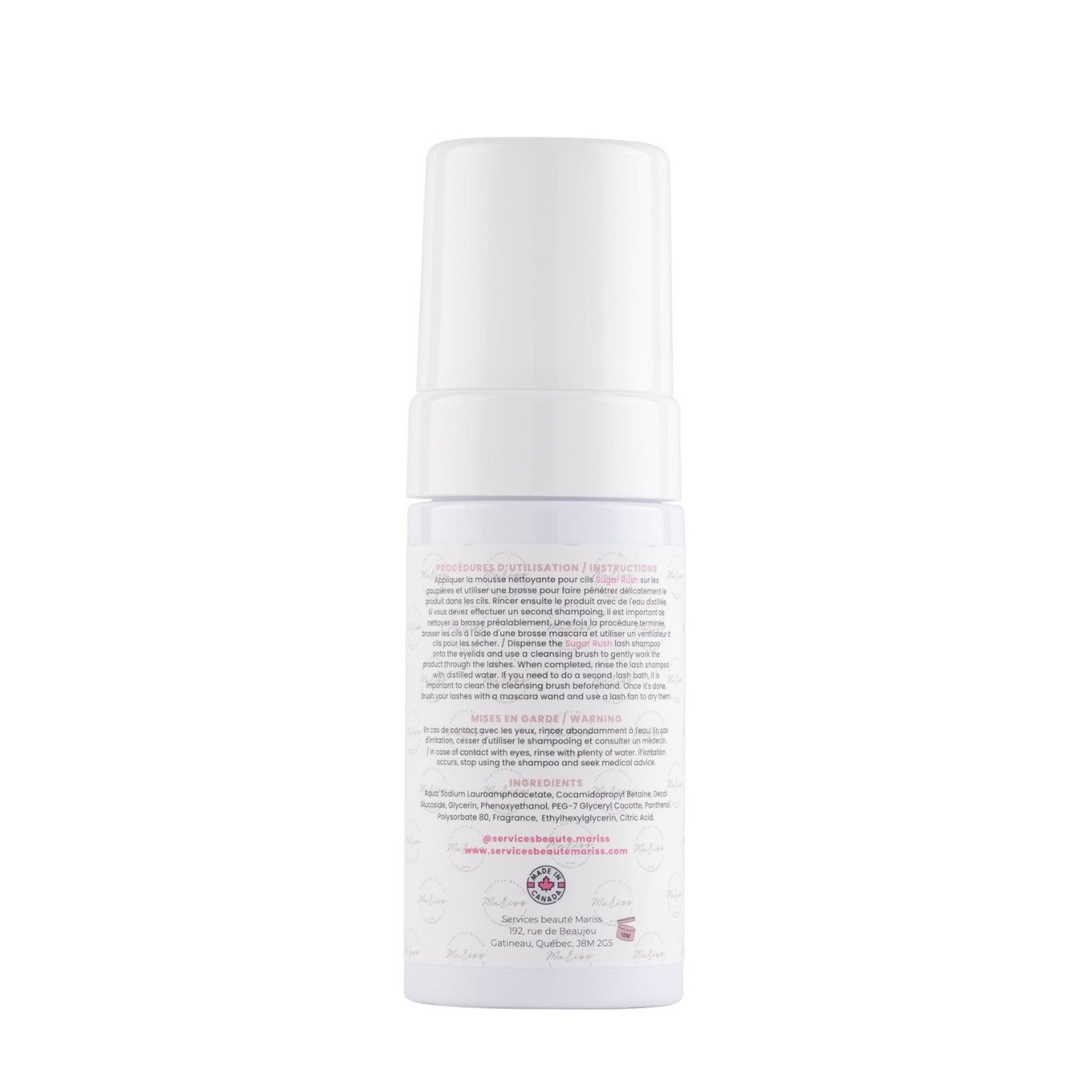Mariss I Like You Cherry Much ♡ Eyelash and Face Shampoo 100ml
