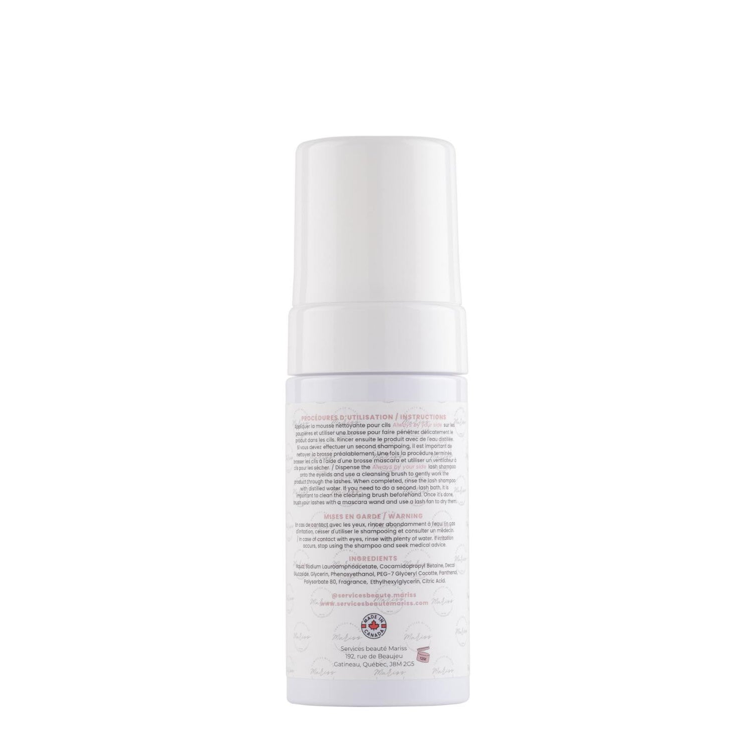 Mariss Always by your side ♡ Eyelash and face shampoo 100ml