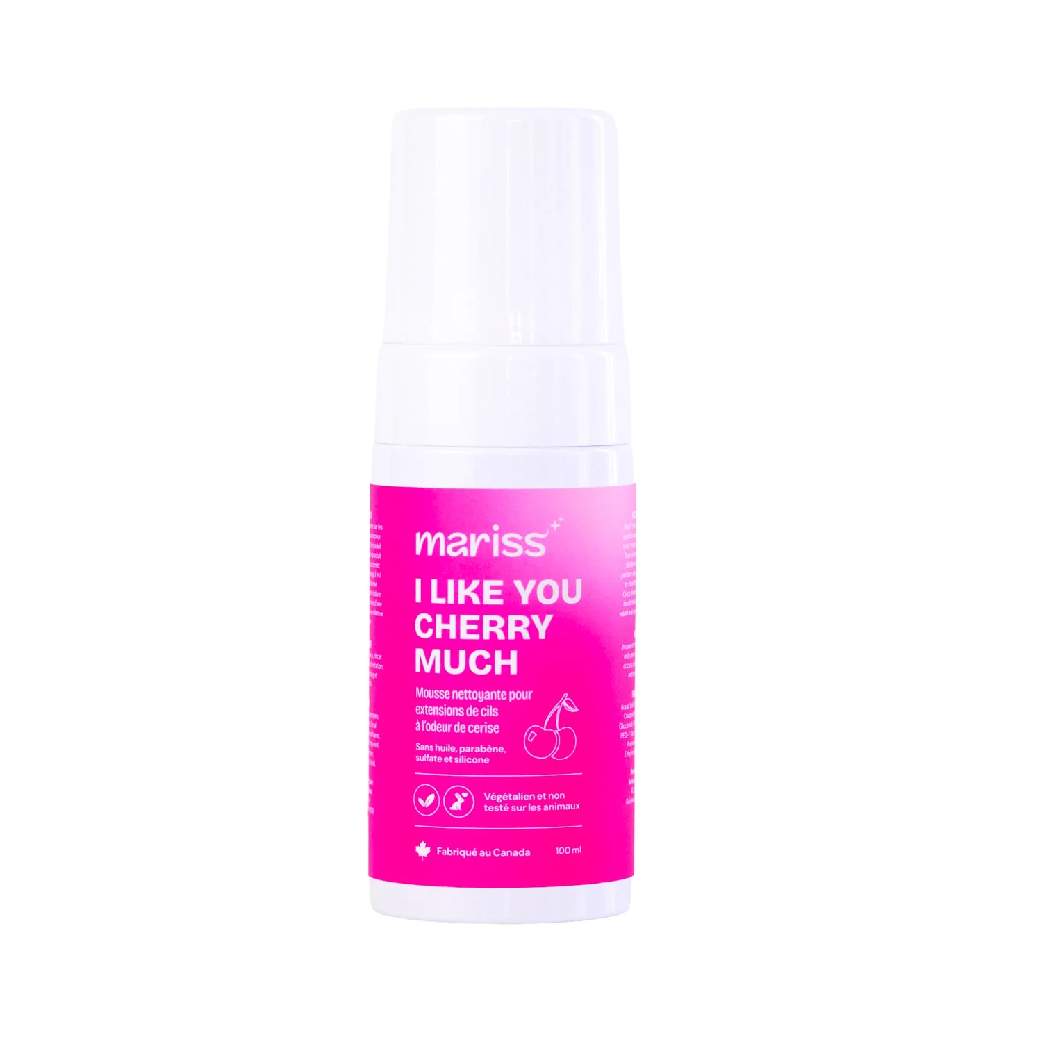 Mariss Sugar Rush Shampoo for Eyelashes and Face 100ml