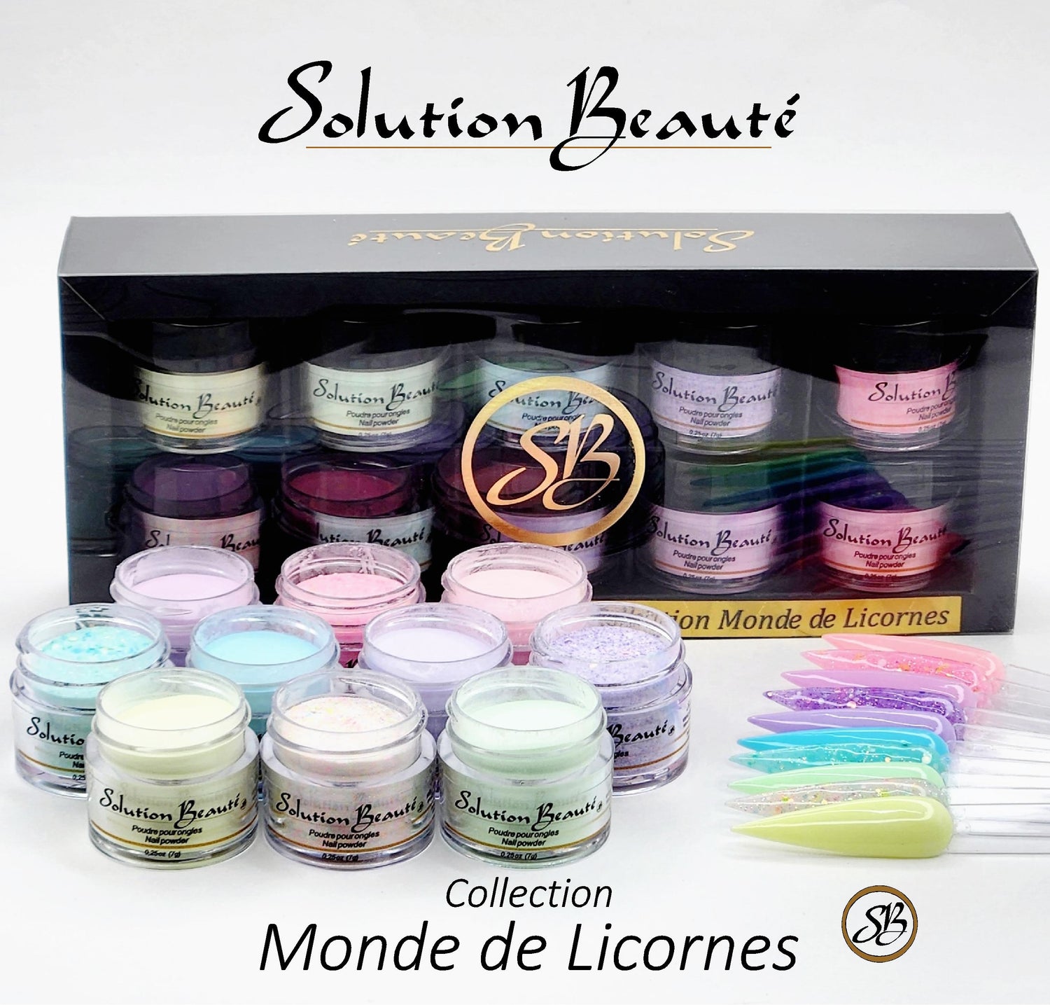 Mini Unicorn World Powder Collection (10 x 0.25oz)