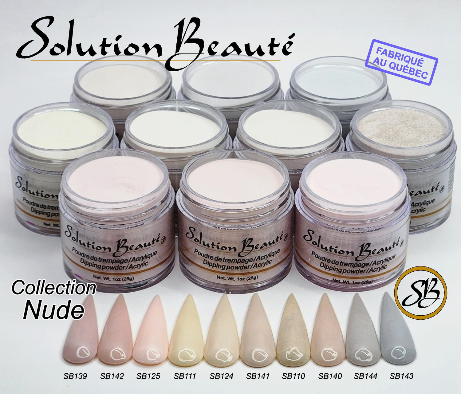 Mini Nude Powder Collection (10 x 0.25oz)