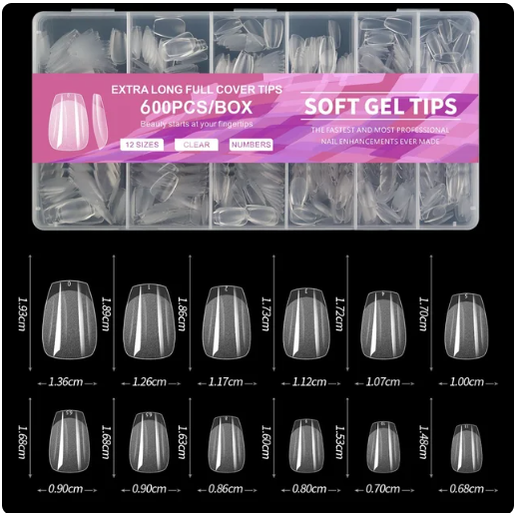 Full Gel Prosthesis Short Square Box (600)