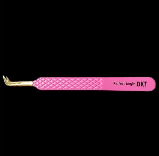 DKT Fiber Grip Pink Perfect Angle Pliers