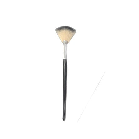 Large Black Fan Brush