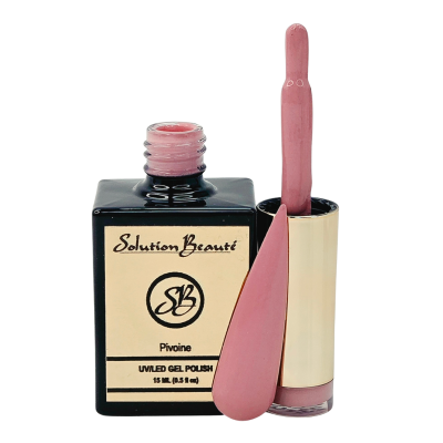 Solution B. Vernis Gel UV Pivoine 
