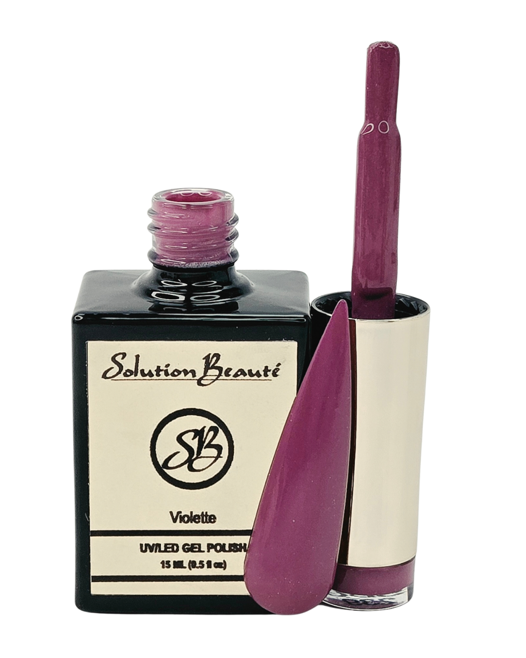 Solution B. Vernis Gel UV Violette 