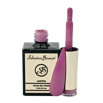 Solution B. Vernis Gel UV Jacinthes 