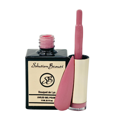 Solution B. Vernis Gel UV Bouquet de Lys 