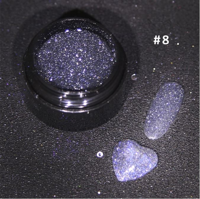 Gel UV Spider Disco Glow Gris 
