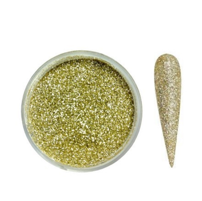 Carousse Pot Paillette Dorée Champagne 0.5oz