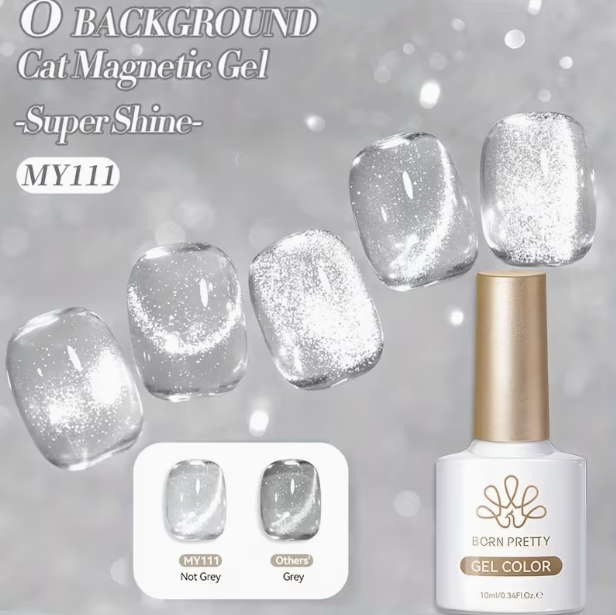 Vernis UV Glass Super Shine Cat Eye Magn. 10ml 