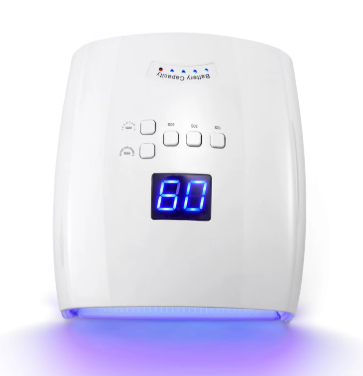 48w Cordless Rechargeable UV/LED Lamp Pink and Purple