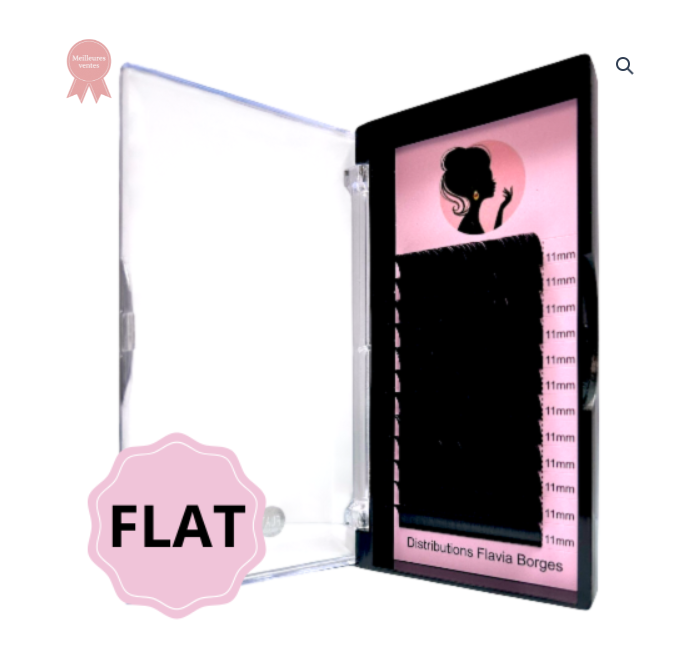 Flavia B. LOT Cils C 0.20 FLAT (6) (LIQUIDATION)