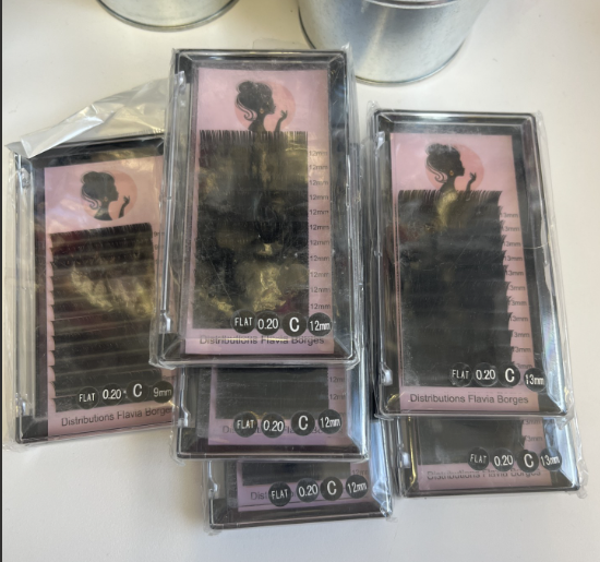 Flavia B. LOT Cils C 0.20 FLAT (6) (LIQUIDATION)