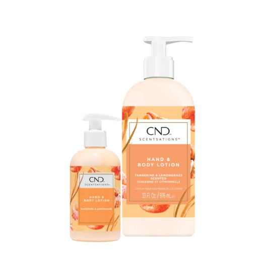 CND Scentsations Lotion pour les Mains et le Corps Tangerine et Lemongrass