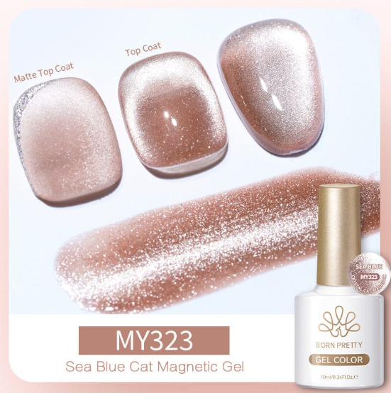 Born Pretty UV Nail Polish Waterlight Cat Eye Magn. 10ml 