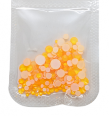 Cristaux Sac Grandeurs Mélangées Fluos Orange (300)