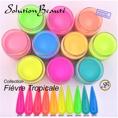 Collection Poudre Fièvre Tropicale (10 x 1oz)
