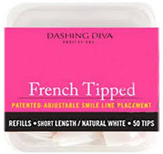Dashing Diva Natural Prosthesis No Blend Refill Box (50)