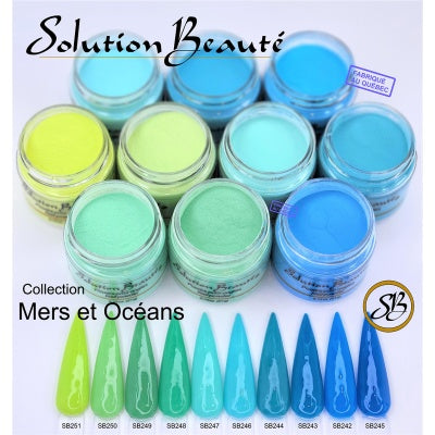 Collection Poudre Mers et Océans (10 x 1oz)