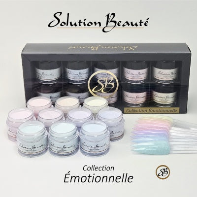Solution B. Mini Collection Poudre Émotionnelle (10 x 0.25oz)