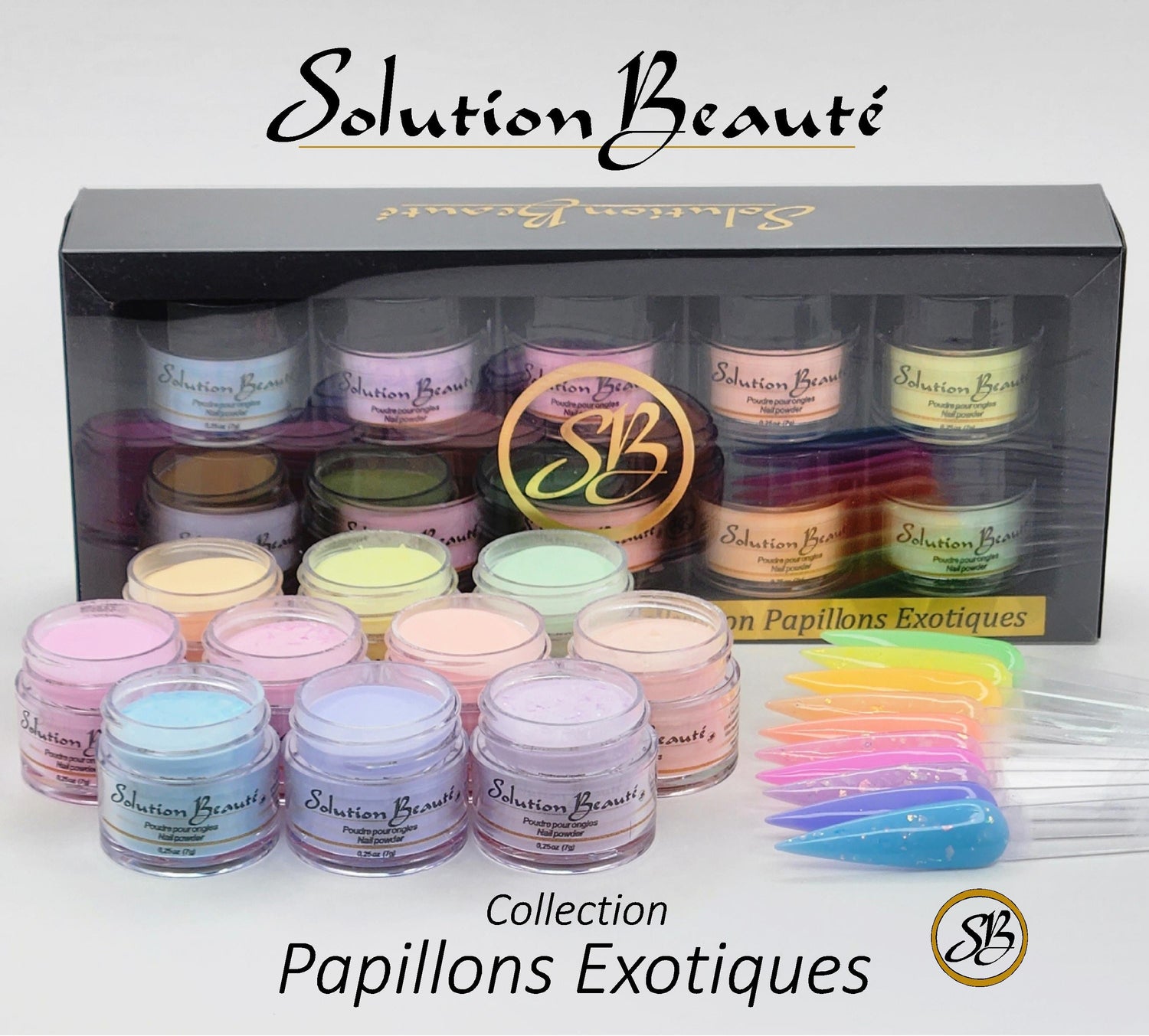 Mini Collection Exotic Butterfly Powder (10 x 0.25oz)