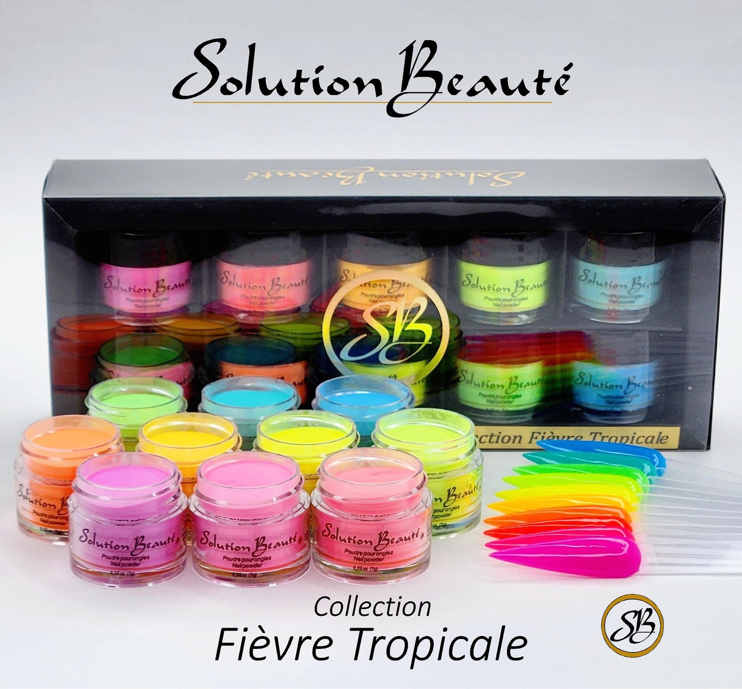 Mini Collection Tropical Fever Powder (10 x 0.25oz)