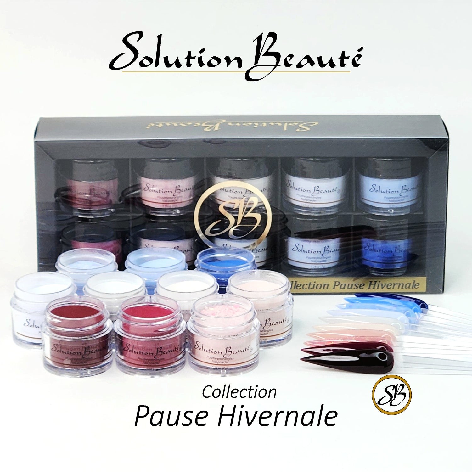 Solution B. Mini Collection Poudre Pause Hivernale (10 x 0.25oz)